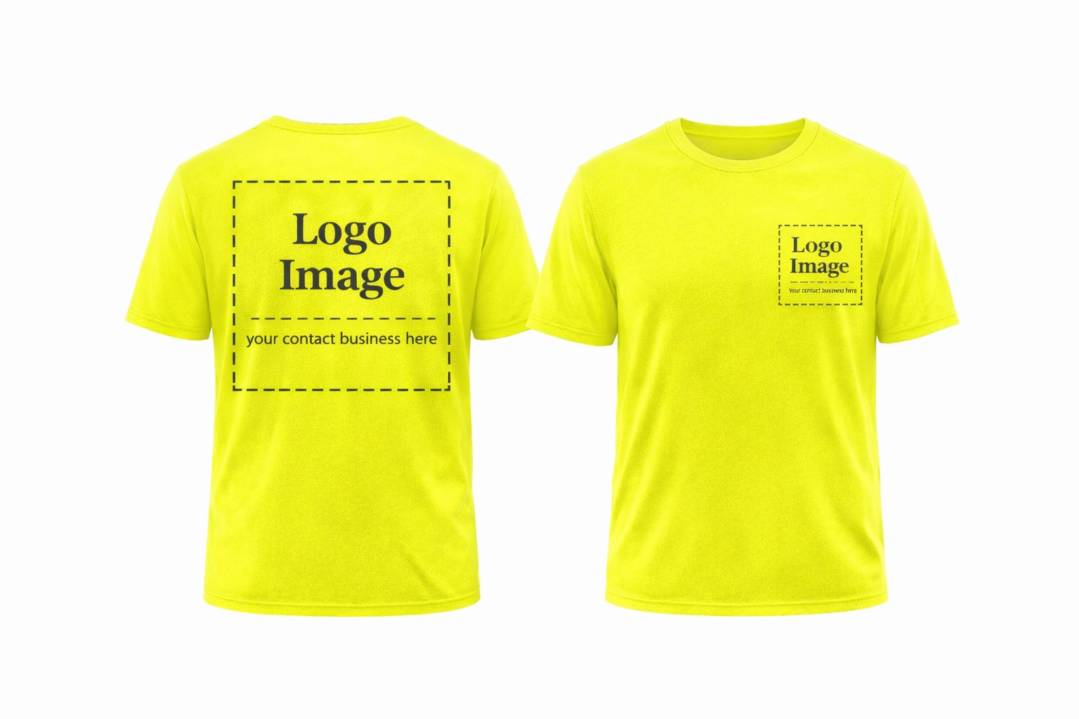 DTF Short Sleeve Performance T-Shirt – Custom Logo (Client Upload)